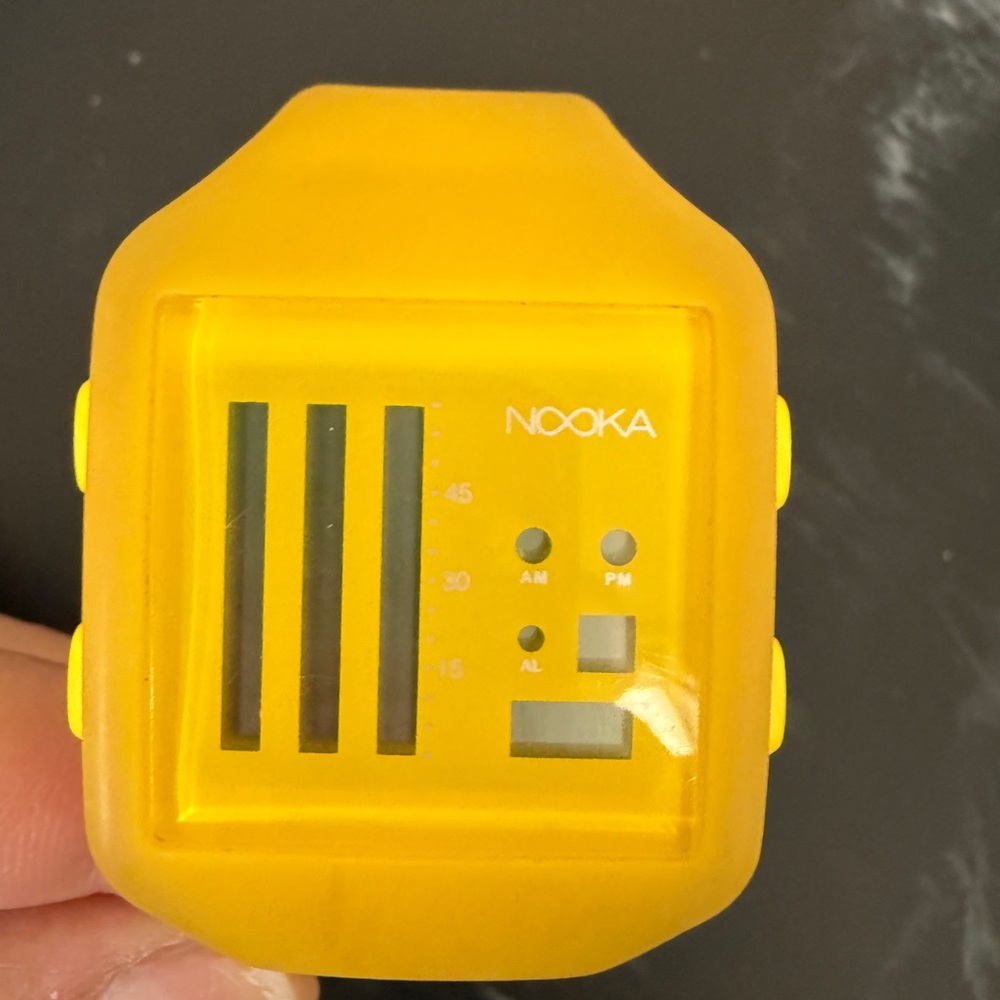 Nooka Vibrant Yellow Watch